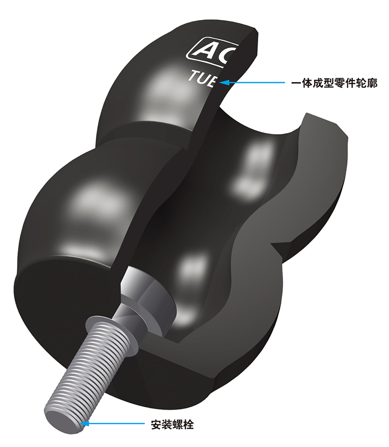 TUBUS TC series dampers for lifting equipment