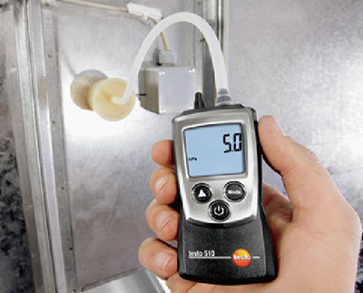 Mini differential pressure gauge